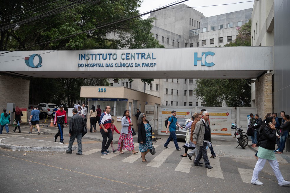 Instituto Central do Hospital das Clínicas de São Paulo, na região de Cerqueira César, reservado para o atendimento das vítimas do coronavírus na capital paulista. — Foto: Divulgação/GESP 