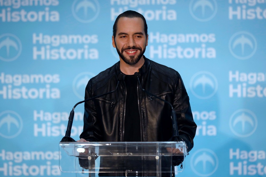 Nayib Bukele, novo presidente de El Salvador &mdash; Foto: Jose Cabezas/Reuters