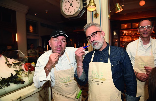 O chef francês Jacques Pourcel e o espanhol Sergi Arola: juntos no Haute Cuisine (Foto: Divulgação)