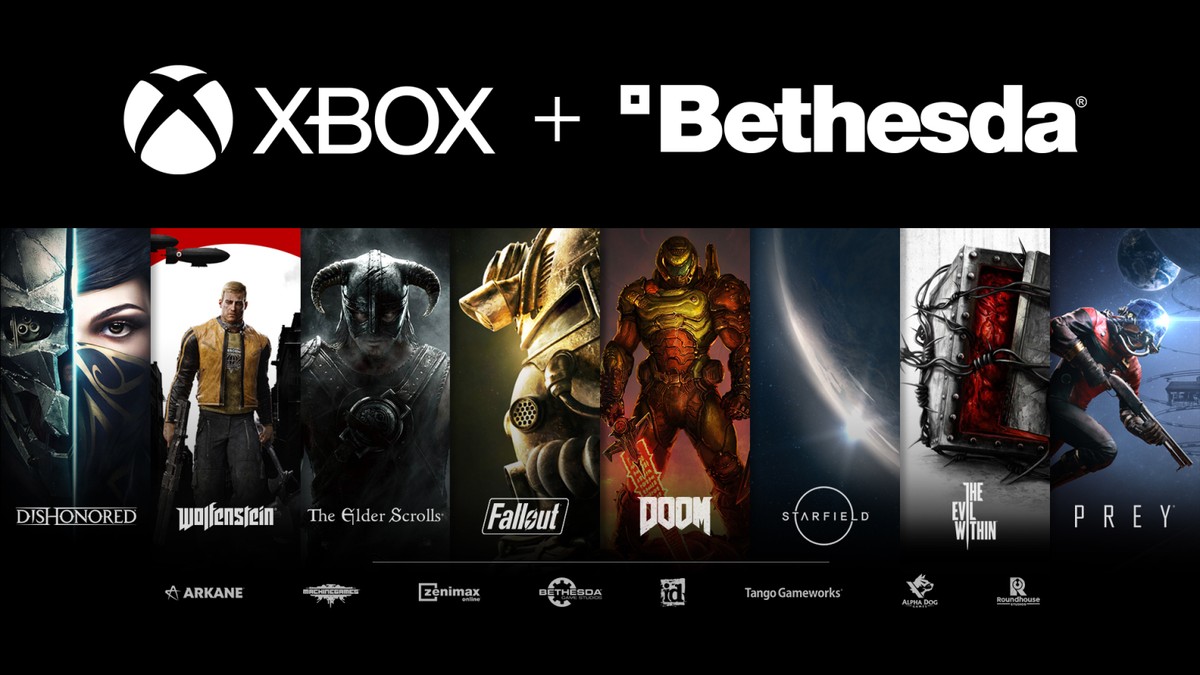 Anúncio oficial da aquisição da Bethesda pelo Xbox Game Studios | Divulgação/Microsoft