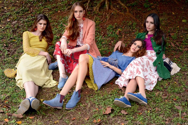 Editorial da Vogue Brasil com peças vencedoras da edição 2015 do Prêmio EcoEra (Foto: Vogue Brasil)