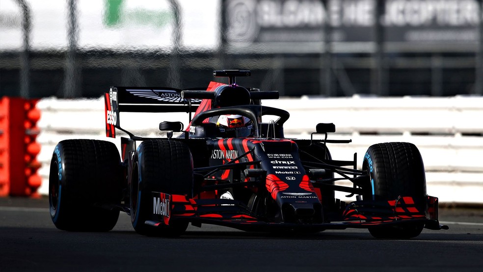 Max Verstappen com o RB15 em aÃ§Ã£o â€” Foto: ReproduÃ§Ã£o