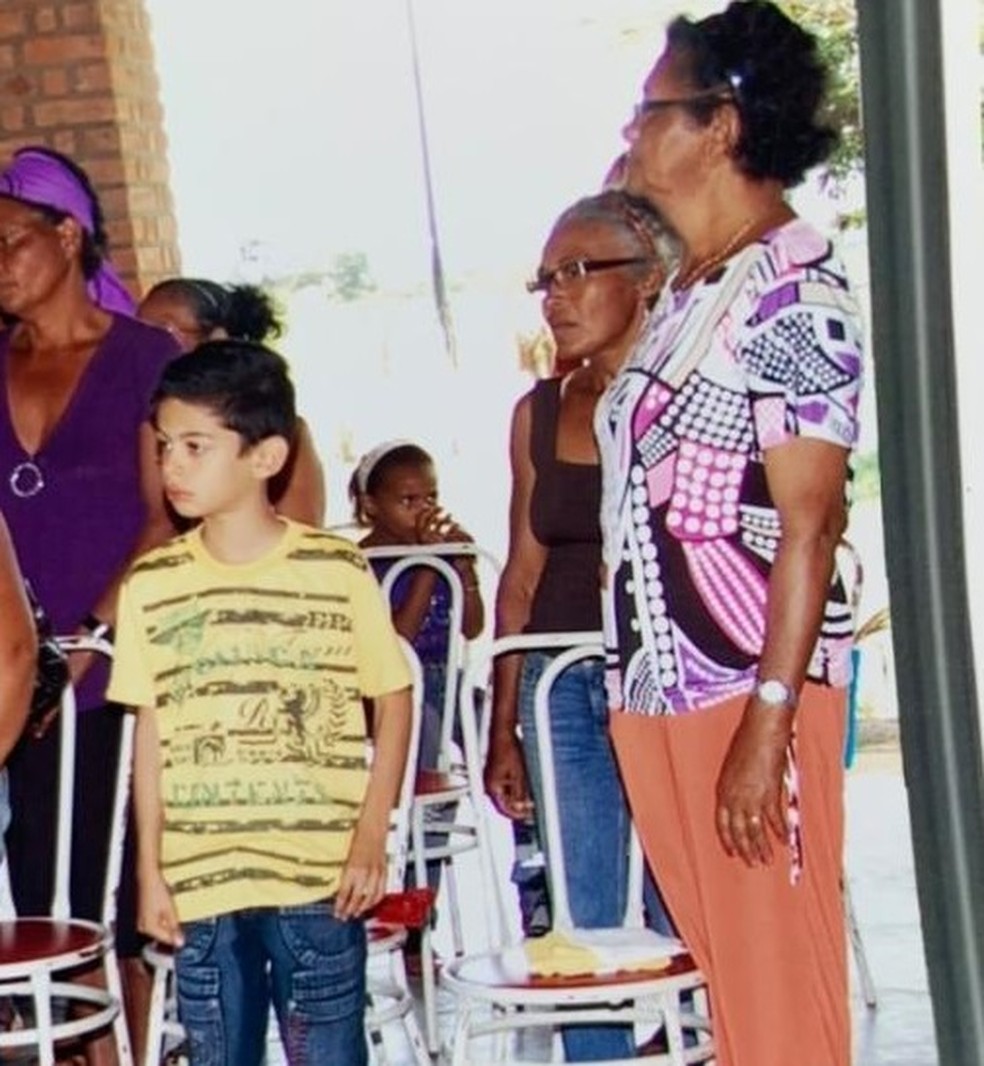Avó de Atley sempre o incentivou a fazer medicina — Foto: Arquivo Pessoal