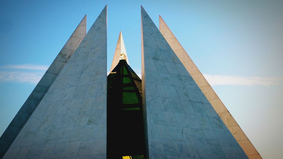 Templo da Boa Vontade, em Brasília — Foto: Reprodução