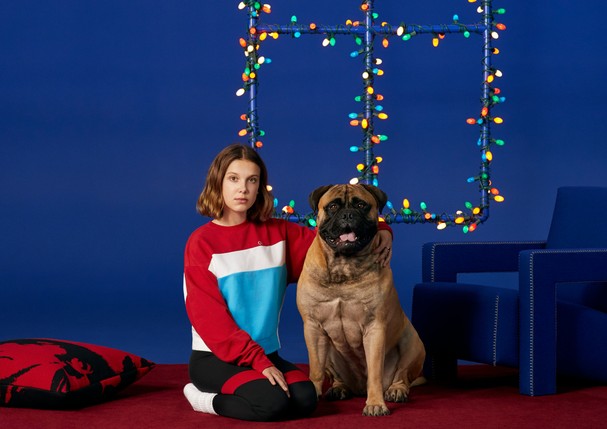 Millie Bobby Brown na nova campanha da Calvin Klein (Foto: Divulgação)
