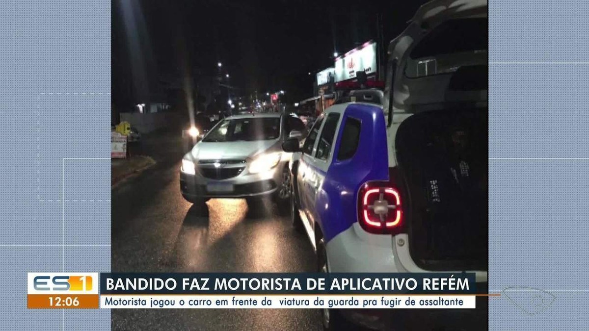 Motorista De Aplicativo Joga Carro Na Frente De Ve Culo Da Guarda Para Evitar Assalto Na Serra