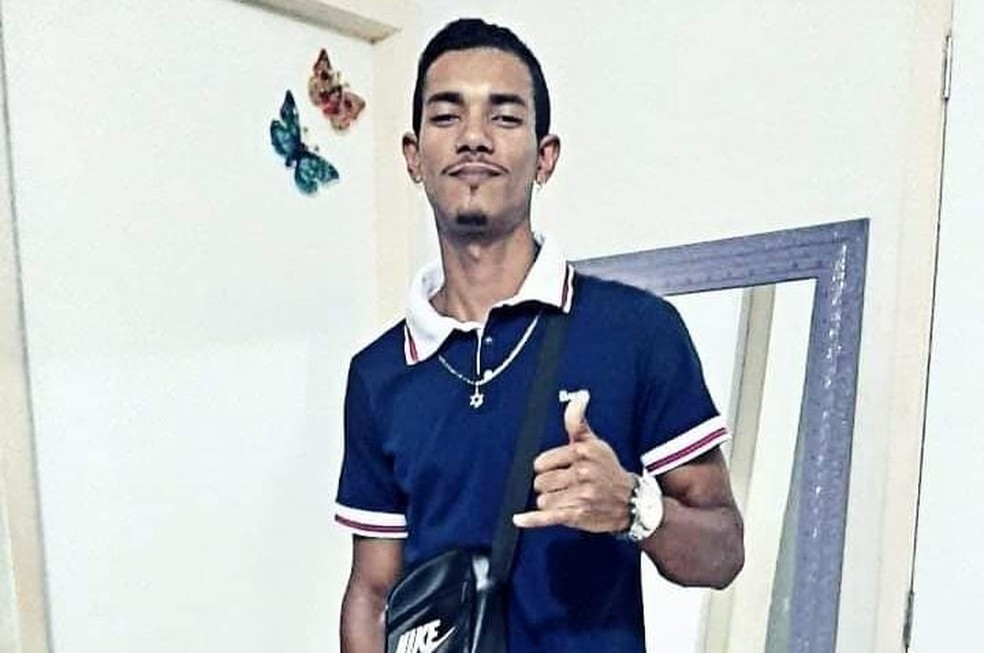 Preso monitorado por tornozeleira eletrônica, Yuri Matheus Cavalcante, foi morto na ação criminosa  — Foto: Arquivo pessoal