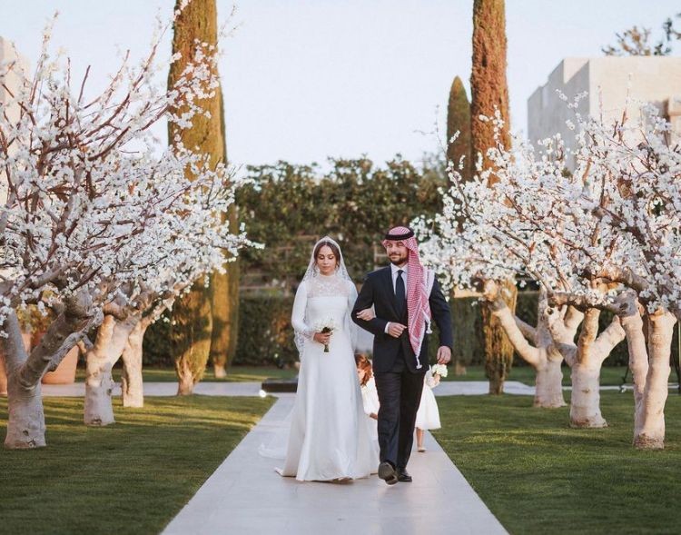 Casamento real da Jordânia — Foto: Reprodução/Redes sociais
