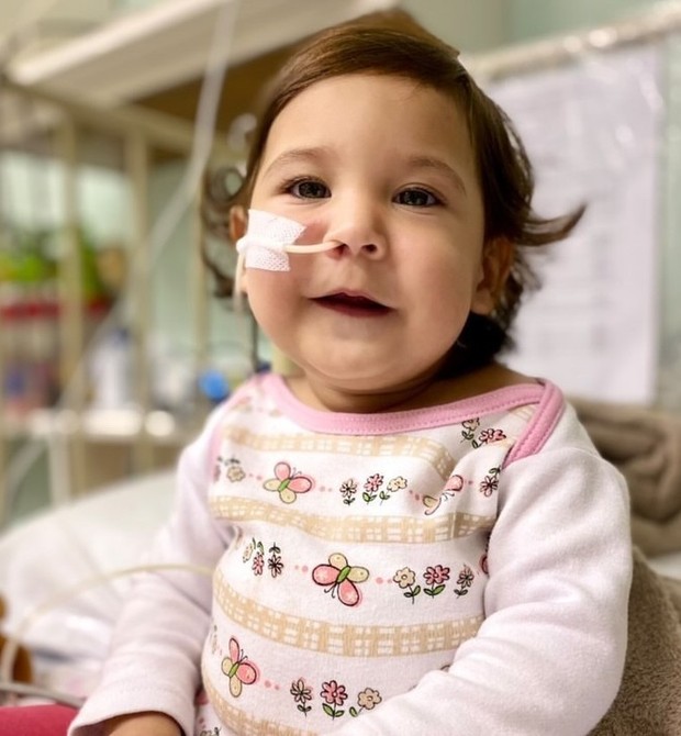 Valentina de 1 ano e 5 meses tem AME (Foto: Reprodução/Instagram)