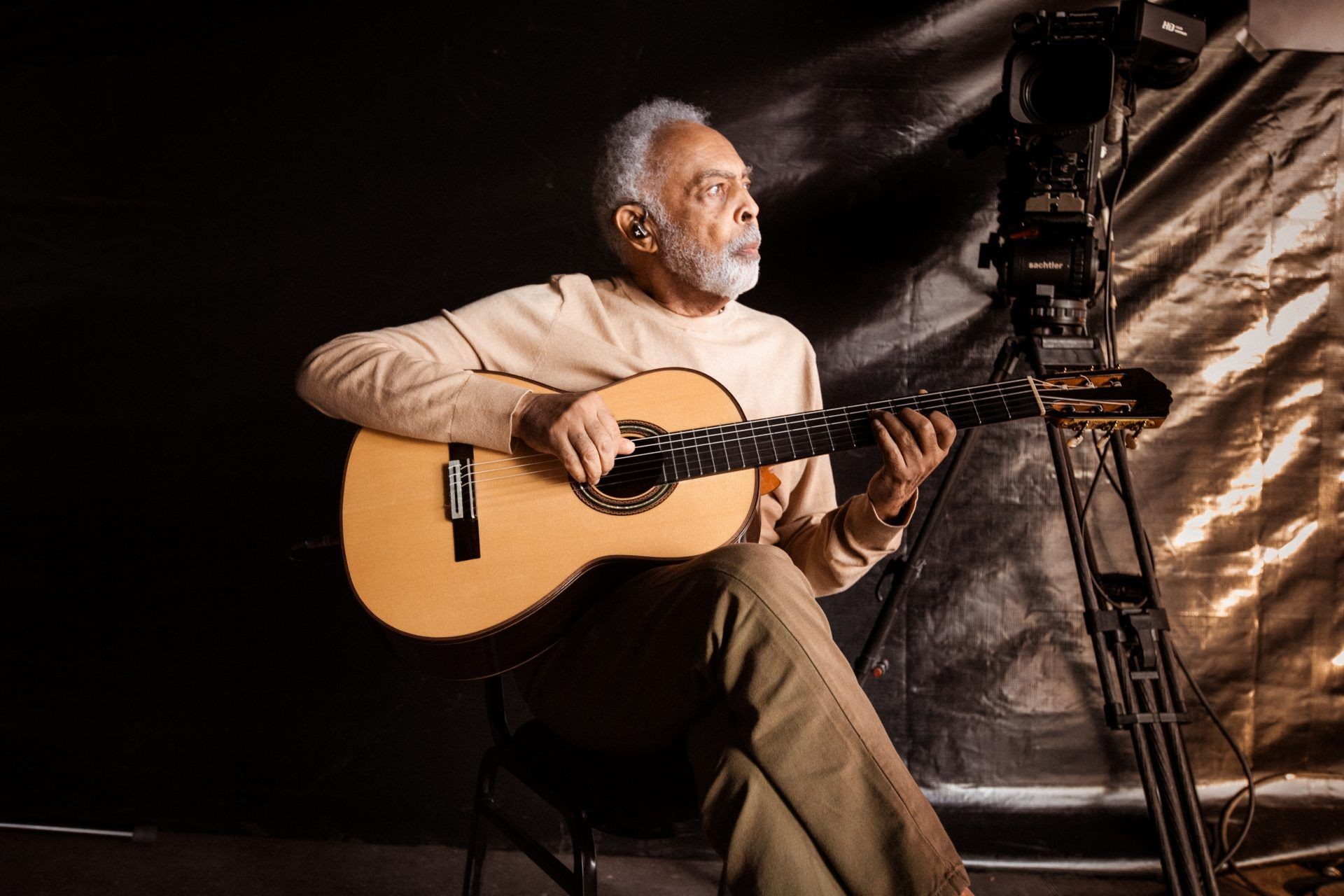 Gilberto Gil é um dos homenageados de 'Atemporais', do Spotify (Foto: Hallit)