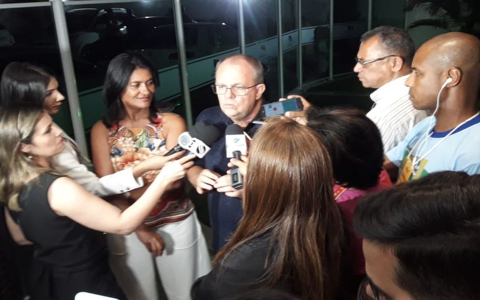 Belivaldo Chagas (PSB) fala sobre a expectativa para o segundo turno das eleições em Sergipe — Foto: Priscilla Bitencourt/TV Sergipe