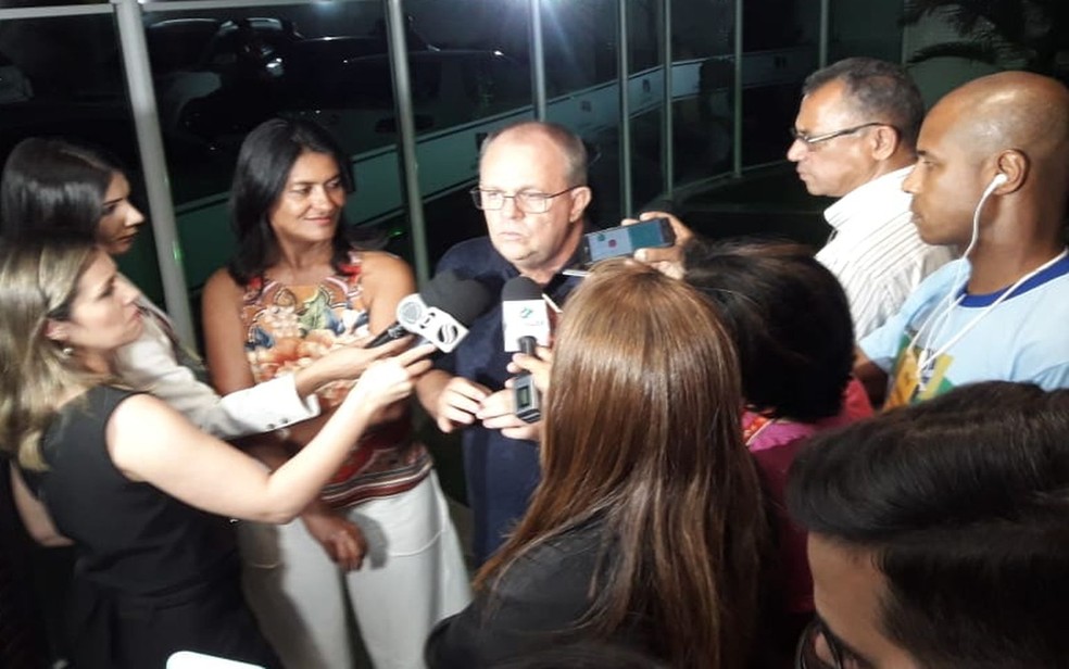 Belivaldo Chagas (PSB) fala sobre a expectativa para o segundo turno das eleições em Sergipe — Foto: Priscilla Bitencourt/TV Sergipe