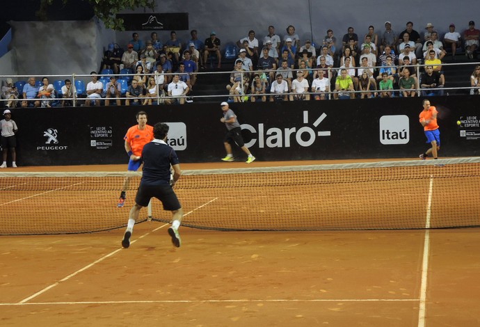 Bruno Soares e Peya, tênis, Rio Open (Foto: José Geraldo Azevedo)