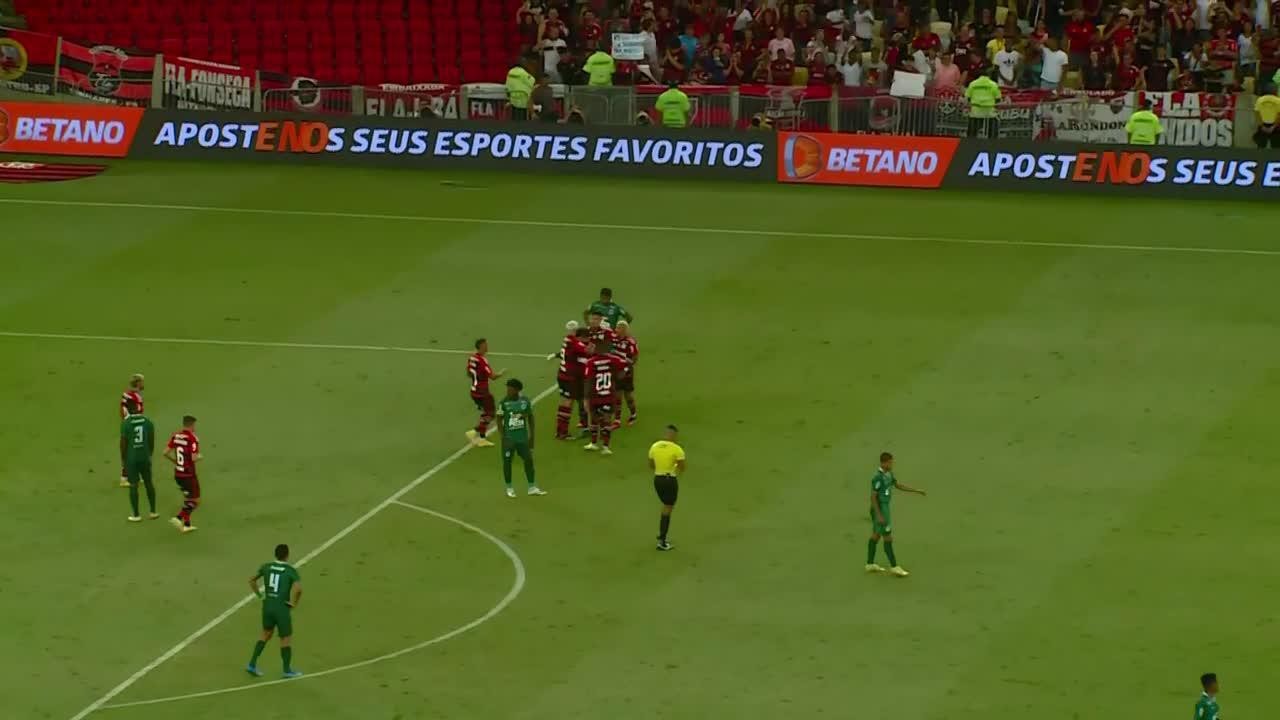 O gol de Flamengo 1 x 0 Boavista pela 6ª rodada do Campeonato Carioca