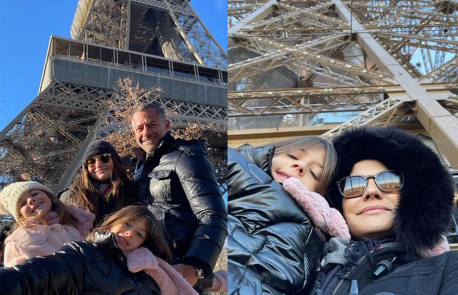 Kyra Gracie abre álbum de fotos com a família em Paris