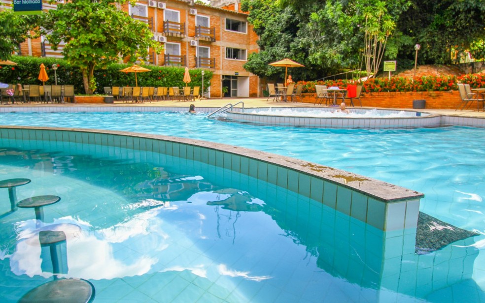 Hotéis diRoma em Caldas Novas Goiás — Foto: Divulgação