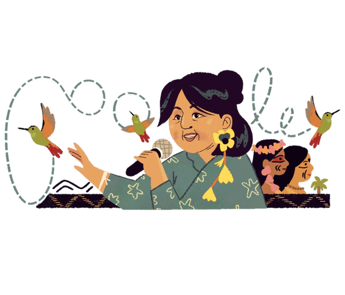 Rosane Kaingang, ativista brasileira, ganha Doodle do Google |  Lançadores e buscadores