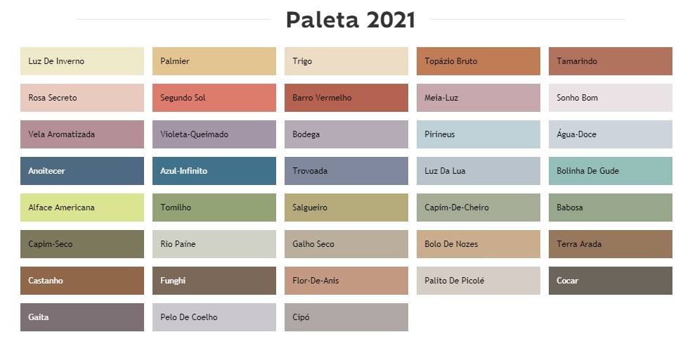 Para a categoria, os projetos devem ter usado alguma das cores da paleta Suvinil Revela 21 (Foto: Suvinil / Divulgação)