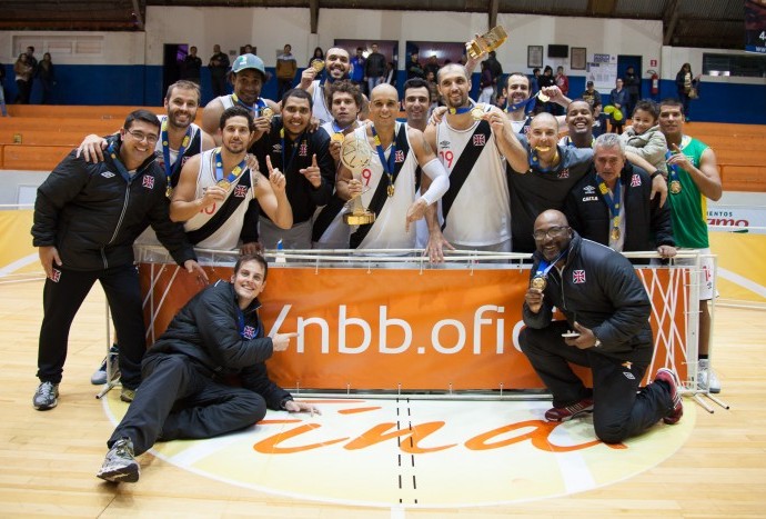 Vasco campeão Liga Ouro basquete (Foto: Allan Conti/LNB)