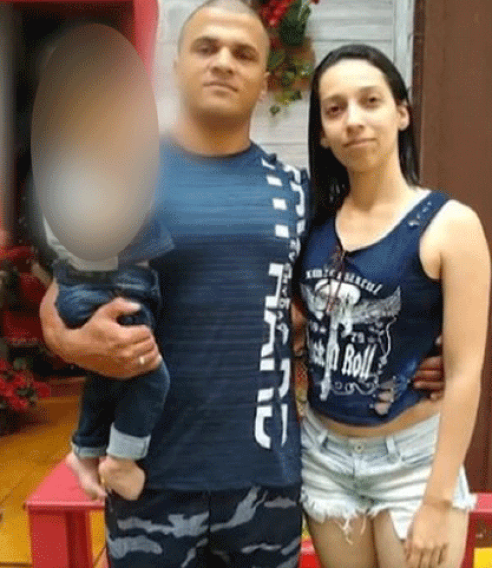 Natalino Júnior foi preso por feminicídio ao matar a tiros a ex-mulher, Liliane Souza, na frente do filho deles em Embu das Artes — Foto: Reprodução/Arquivo pessoal/Redes sociais