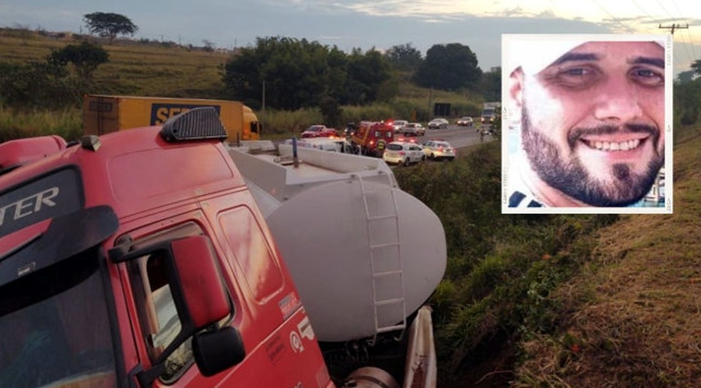 Acidente entre carro e caminhão matou Tiago Cequeto Baldassari, de 32 anos, em Araraquara — Foto: Arquivo pessoal