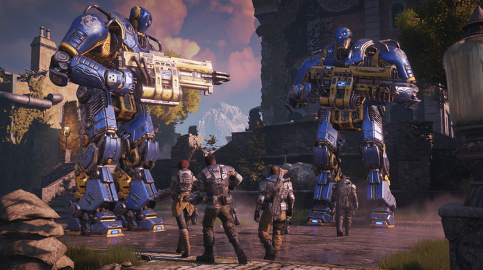 Gears of War 4 conta com cenários mais coloridos (Foto: Divulgação)