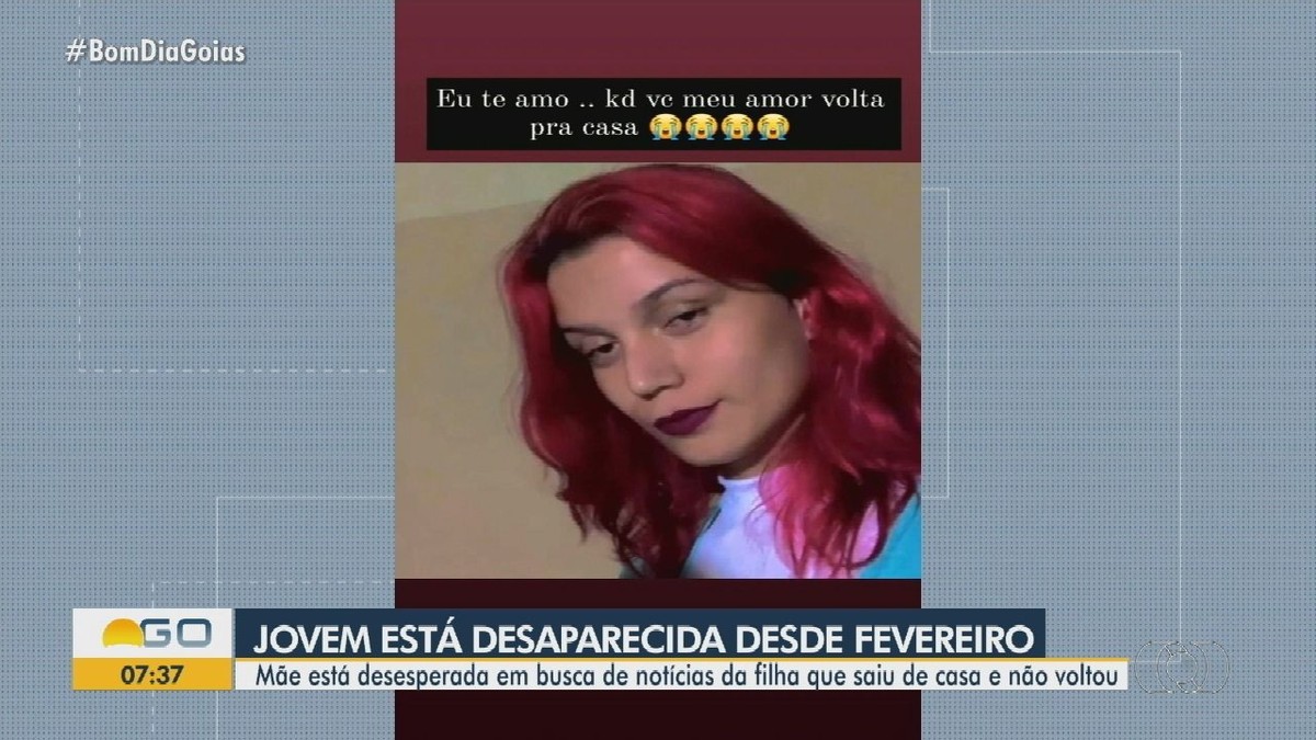 Mãe de trans que desapareceu há quase um mês implora por notícias da filha, em Aparecida de Goiânia: 'Sentimento de impotência' - Globo.com