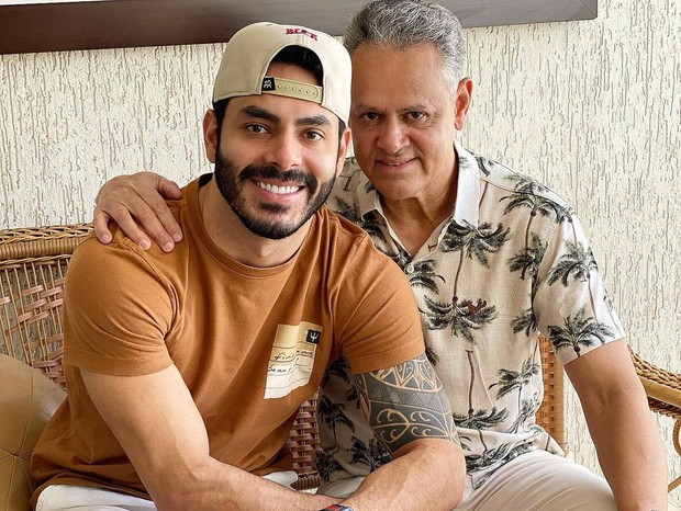 Rodolffo e seu pai, Juarez (Foto: Reprodução/Instagram)