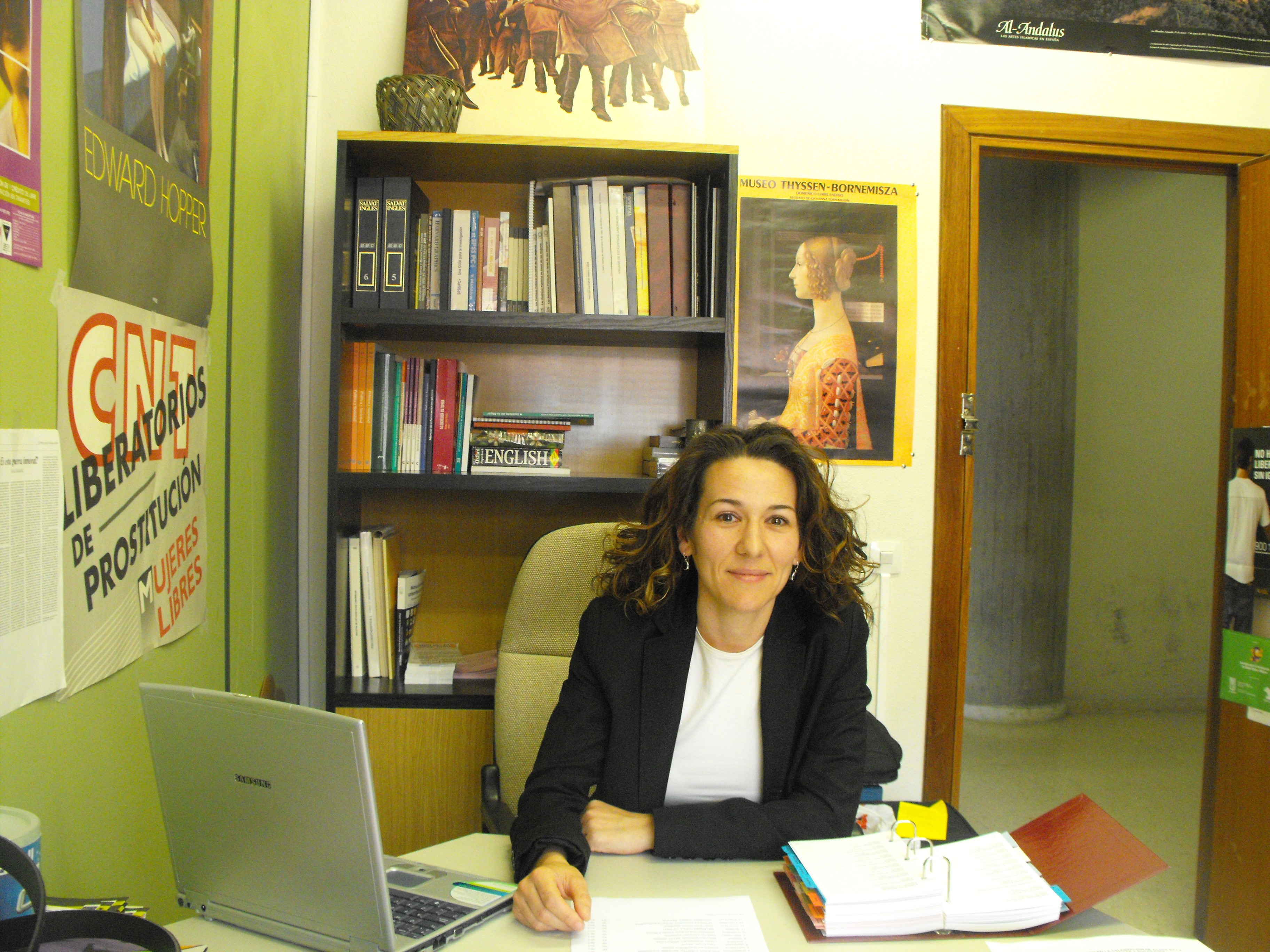 A feminista espanhola Pilar Pardo Rubio (Foto: divulgação)