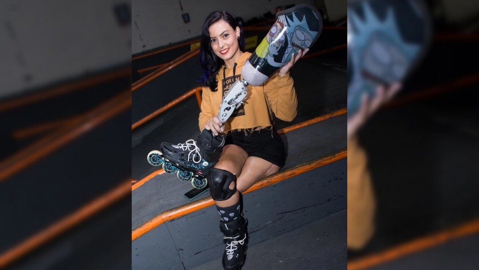 Alessandra Cristina Ferreira Gianinni também diz que a data do acidente ficará marcada como o dia em que renasceu — Foto: Alessandra Cristina Ferreira Gianinni/Arquivo pessoal