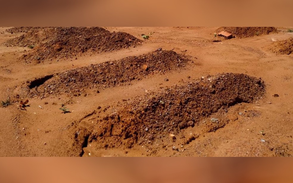 Prefeitura de Caldas Novas amplia vagas em cemitério por causa da pandemia do coronavírus — Foto: Divulgação/Prefeitura de Caldas Novas