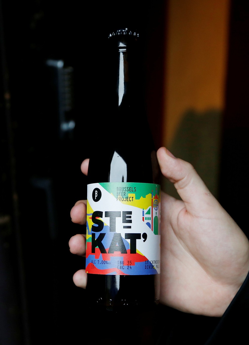 A cerveja Ste Kat' (Foto: François Lenoir/Reuters)