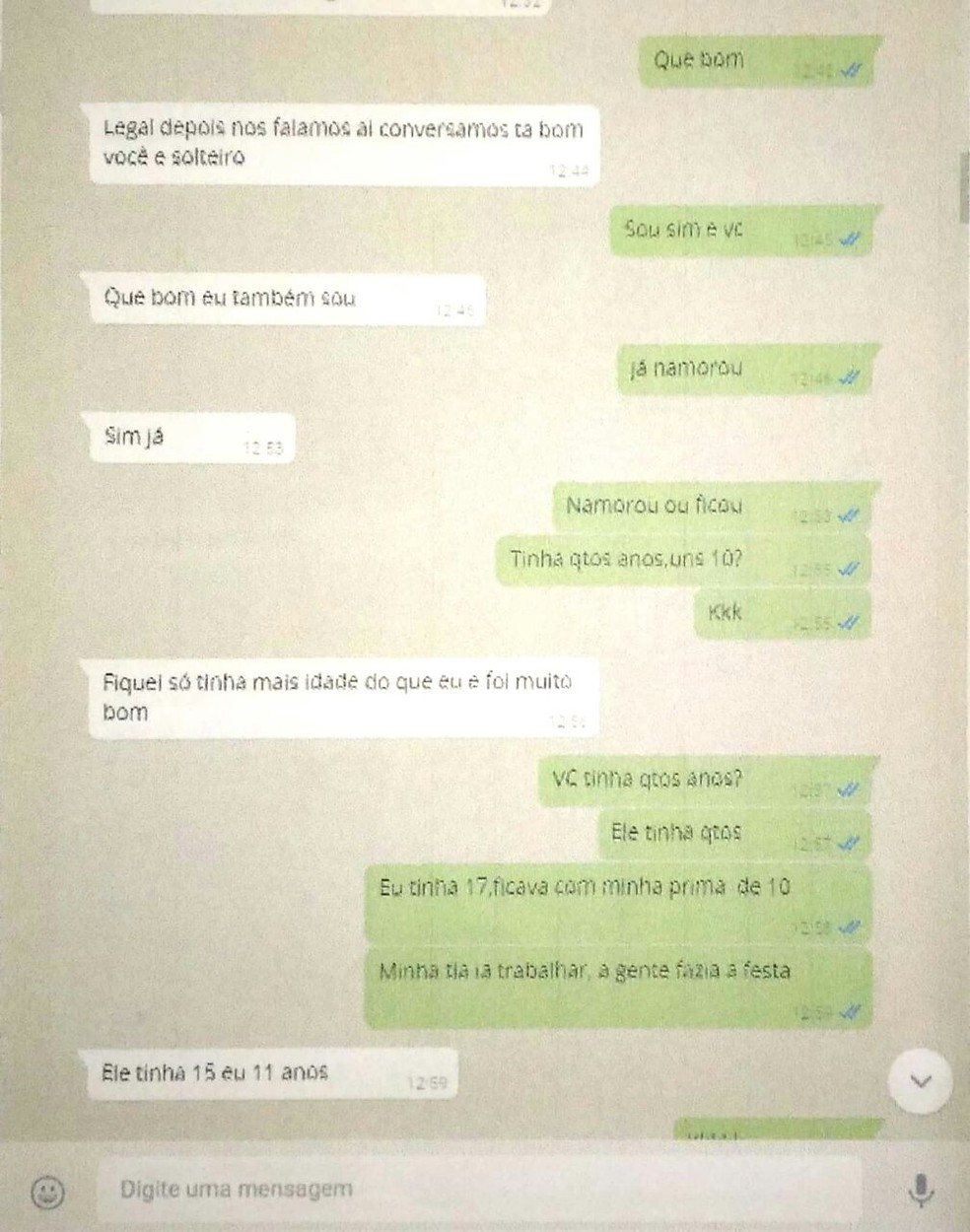 Pedófilo  preso na estação de Suzano conversava com menina de 12 anos por WhatsApp (Foto: Polícia Civil/ Reprodução)