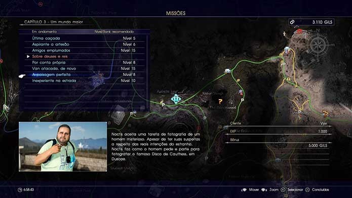 Abuse de missões especiais em Final Fantasy XV (Foto: Reprodução/Murilo Molina)