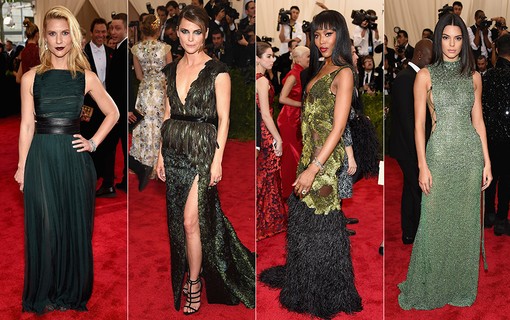 Claire Danes; Keri Russell; Naomi Campbell; Kendall Jenner
