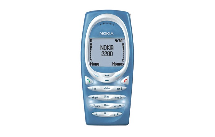 Carcaça do Nokia 2280 podia ser trocada (Foto: Divulgação/Nokia)