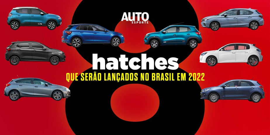 Veja os 8 hatches que serão lançados no Brasil em 2022