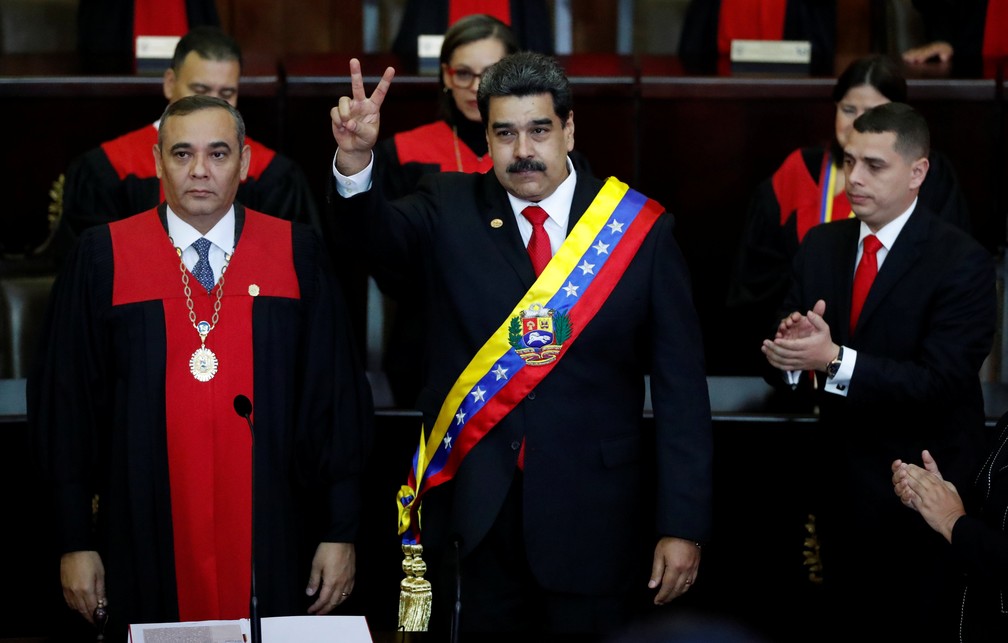 Nicolás Maduro toma posse para segundo mandato como presidente da Venezuela  | Mundo | G1