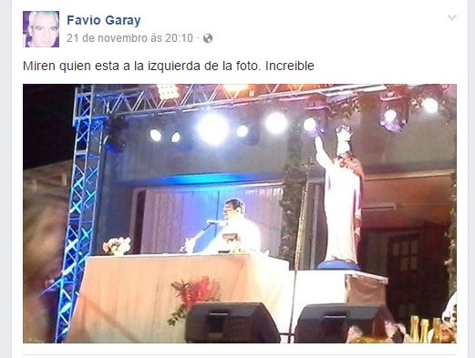 A postagem original