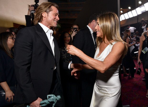 Encontro De Brad Pitt E Jennifer Aniston Deixa Fas Alvorocados Quem Quem News