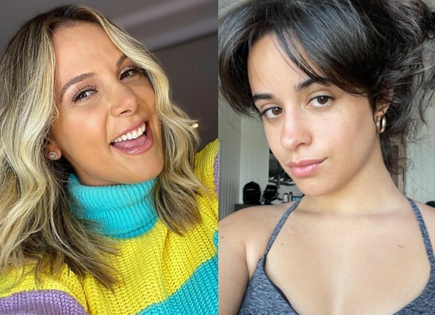 Carla Perez e Camila Cabello  (Foto: Reprodução / Instagram )