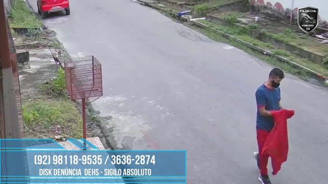 Polícia divulga imagens de suspeitos de assassinar sargento em Manaus