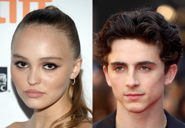 Lily-Rose Depp e Timothee Chalamet (Foto: Getty Images)