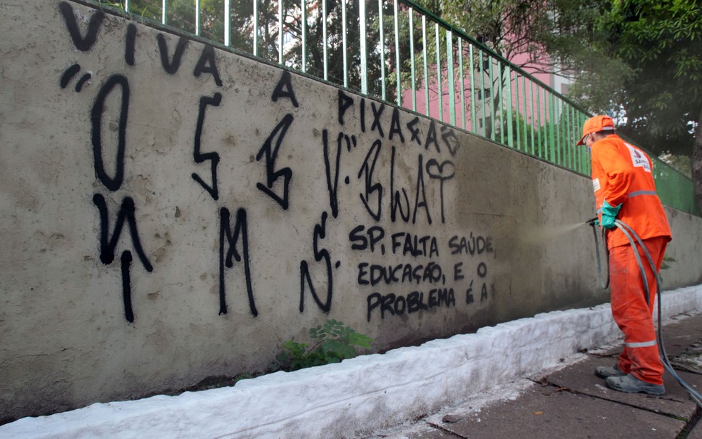 Muro Da Avenida 23 De Maio Em Sao Paulo E Pichado Outra Vez Sao Paulo G1 Flexão do verbo pichar, que significa: muro da avenida 23 de maio em sao
