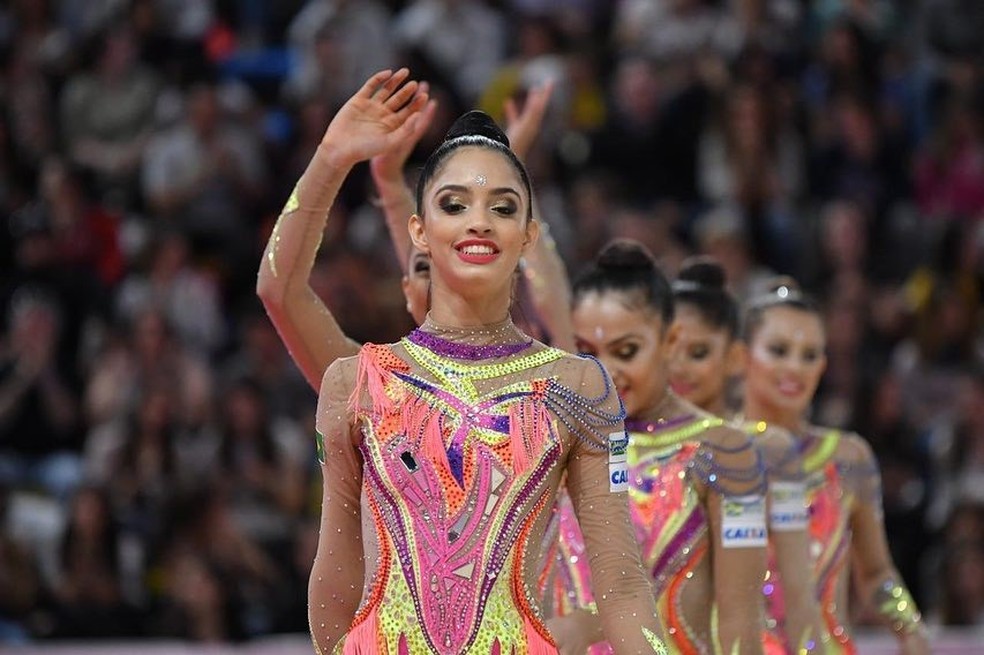 Brasil Termina Etapa Da Copa Do Mundo De Ginastica Ritmica Em 6Âº Lugar Na Prova Mista Ginastica Ritmica Ge
