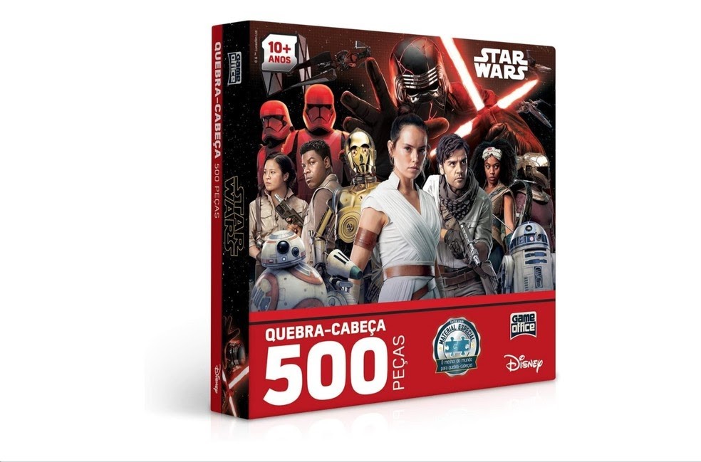 Quebra-cabeça Star Wars tem 500 peças e é boa opção de presente para os apaixonados pela franquia (Foto: Divulgação/Toyster)