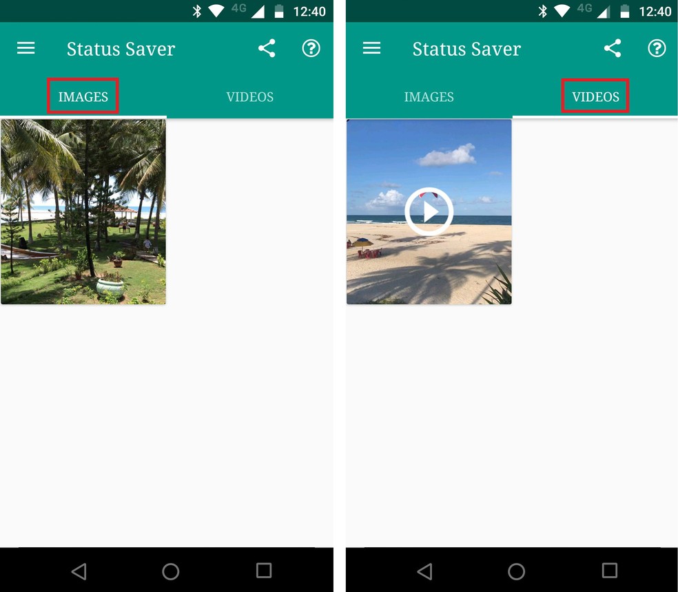 Como Baixar E Salvar Fotos Ou Videos Do Status Do Whatsapp Apps Techtudo