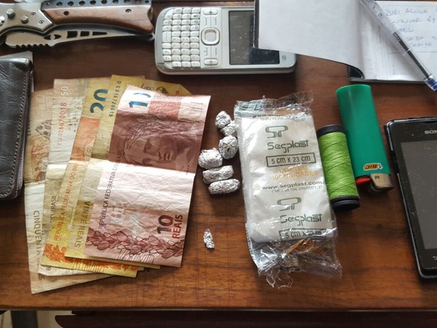 apreensão, drogas, hotel, suspeito, macapá, amapá (Foto: Divulgação/Polícia Militar)