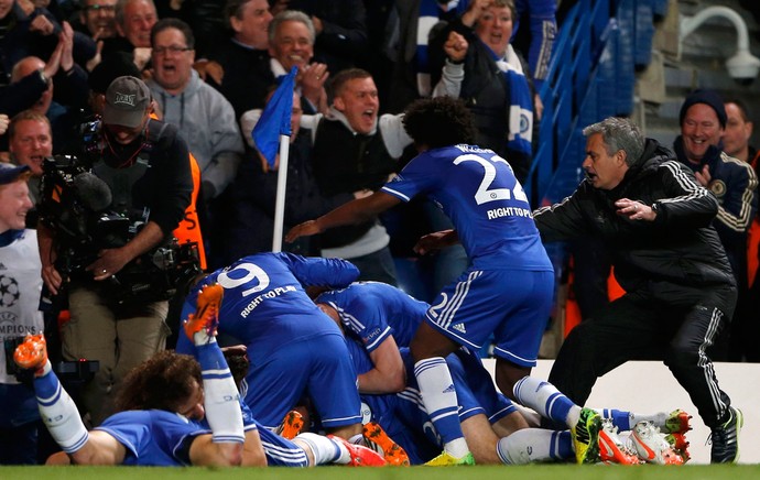 Chelsea x PSG (Foto: Reuters)