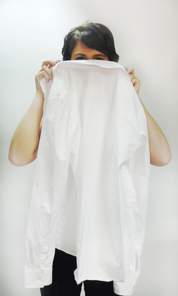 Tutorial: 3 Formas de usar sua camisa branca 3 (Foto: .)